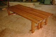 image266防腐加工木材使用縁台式ウッドデッキ、幅８７，長さ２２０岡崎市.jpg